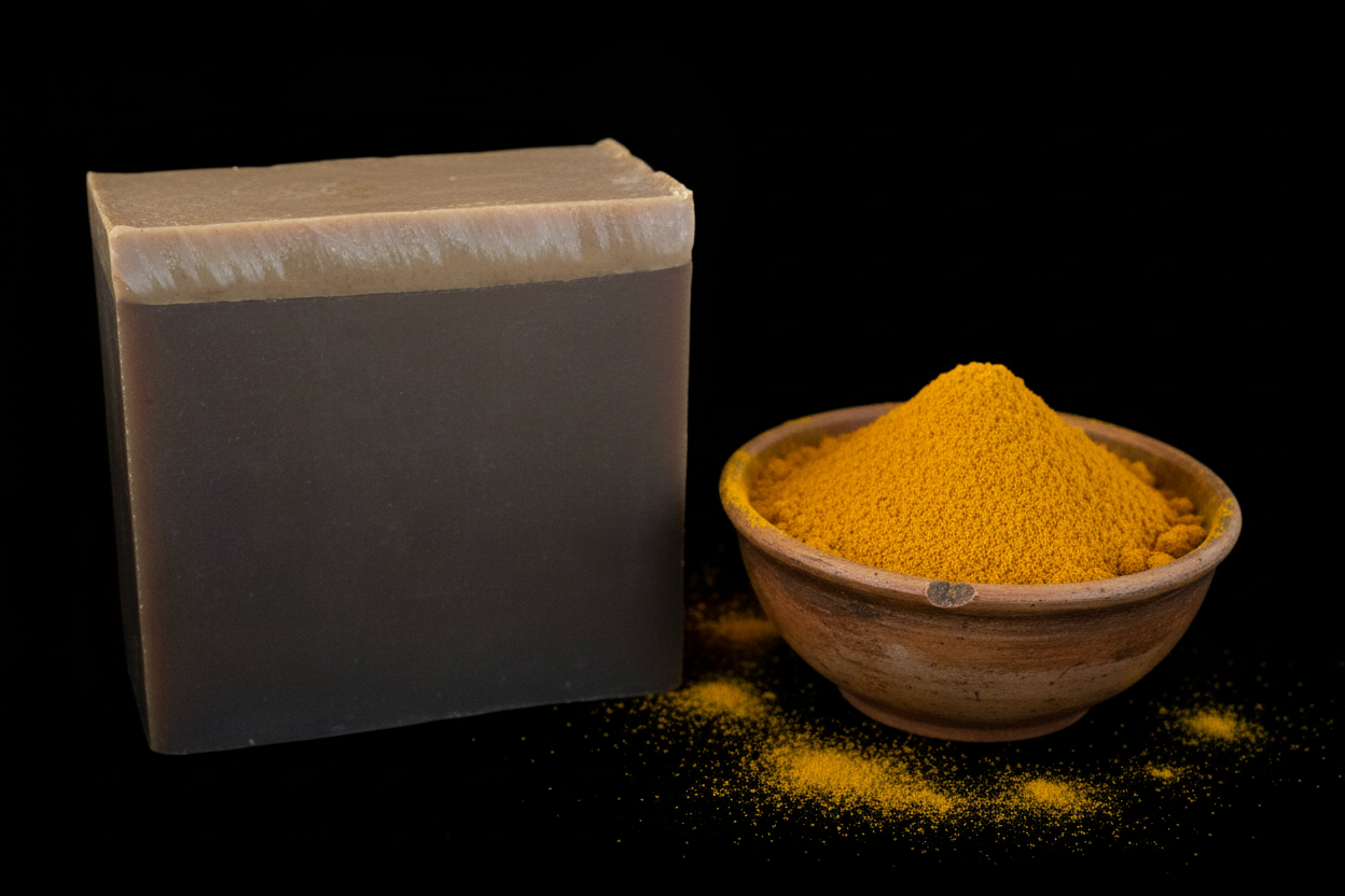 Turmeric Glycerin & Goats Milk Soap Unscented