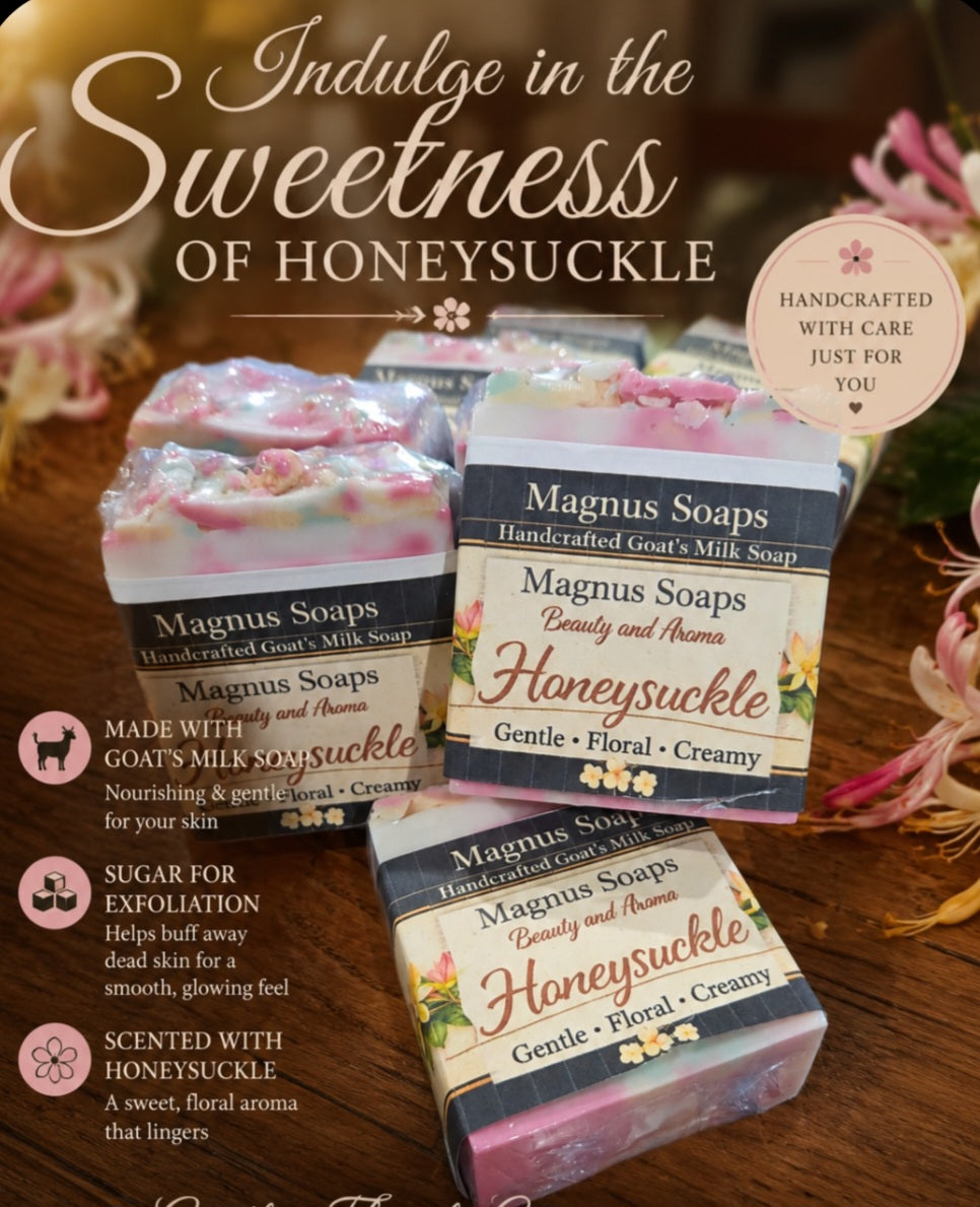 Honeysuckle Goat's Milk Soap