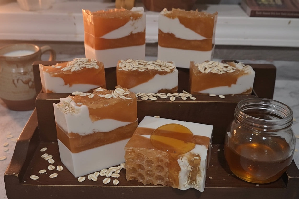 Oatmeal Milk & Honey Goats Milk Soap