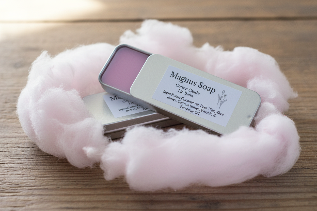 Cotton candy lip balm