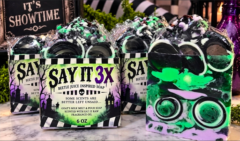 Say It 3x Halloween Soap