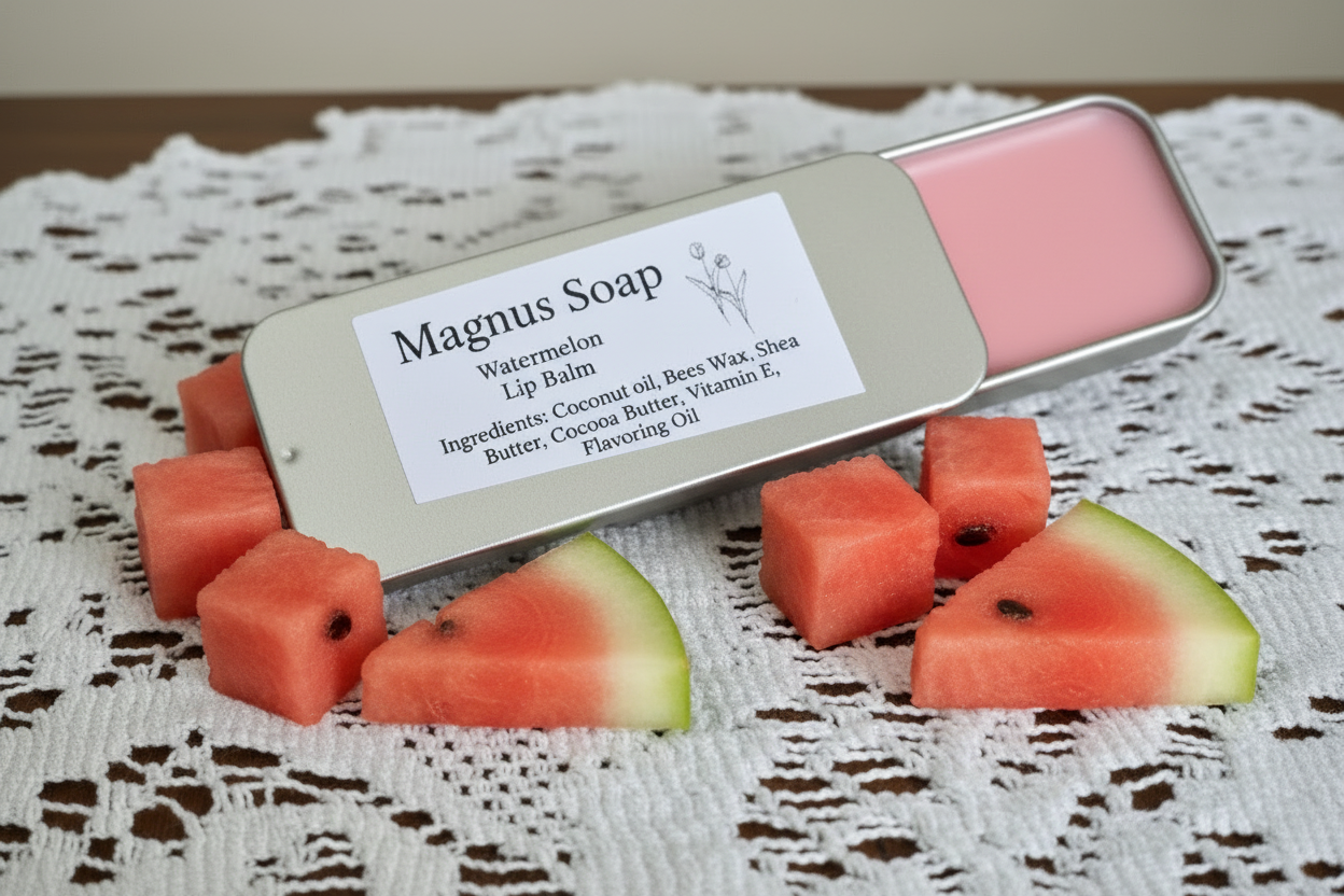 watermelon lip balm