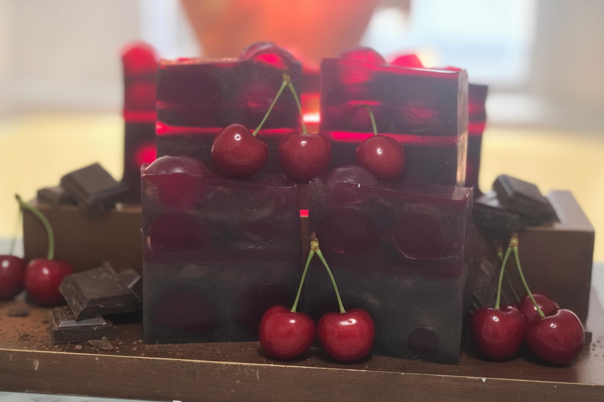 Chocolate Covered Cherry 🍒 Soap